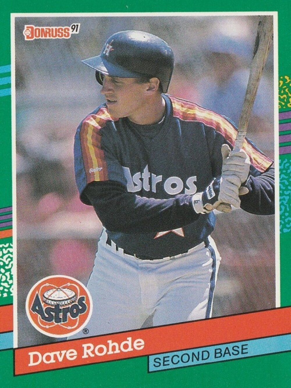 Dave Rohde - Donruss 91 Baseball Card